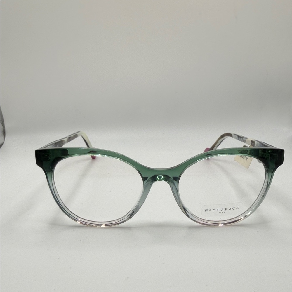 FACE A FACE Green and Gray Women's Glasses FF Meryl 1 No Case